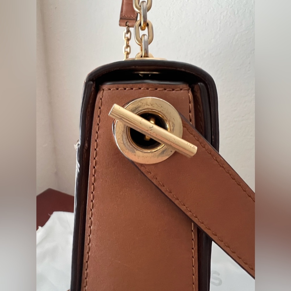 MICHAEL Michael Kors Brown & Tan Top Handle Logo Bag - Picture 6 of 11